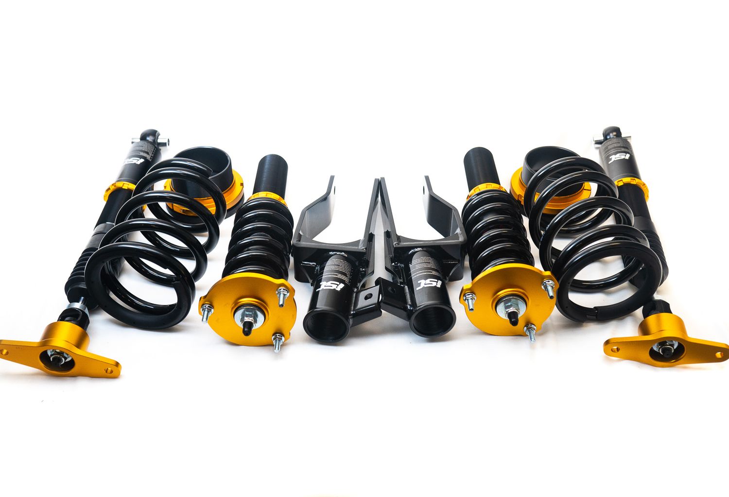 Tesla Model Y 20+ AWD ISC Basic Coilover Kit With Coilover Covers Tesla Model Y 20+ AWD ISC Basic Coilover Kit With Coilover Covers