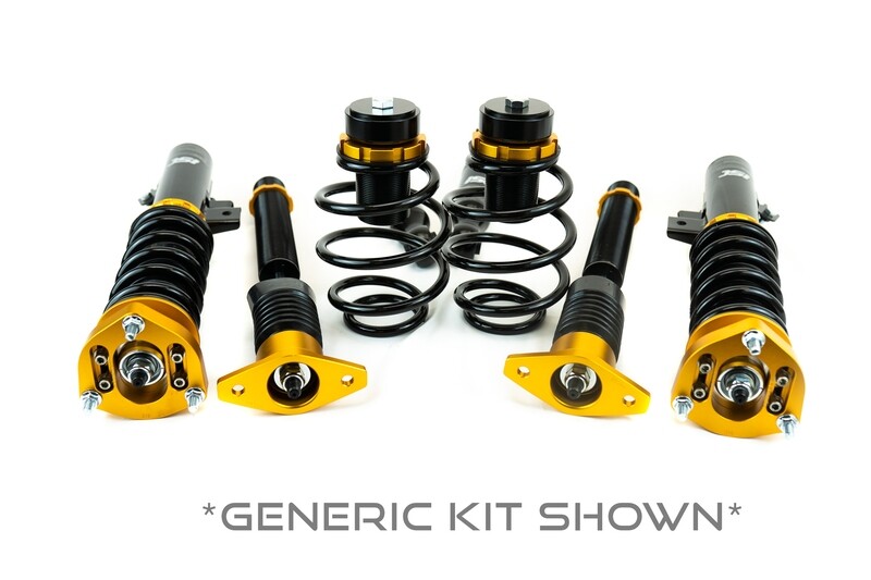 BMW E61 525i/528i/530i/535i/550i (RWD) 04-10 ISC N1 V2 Coilover Suspension With Coilover Covers