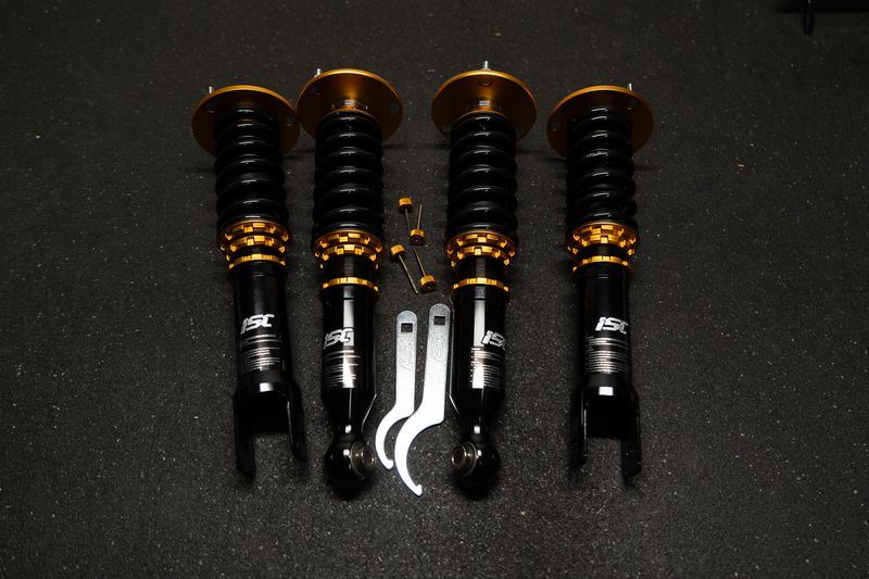 Scratch + Dent Toyota Supra  Mk4 (93-02) ISC Basic V2 Coilover Suspension With Coilover Covers Street Sport