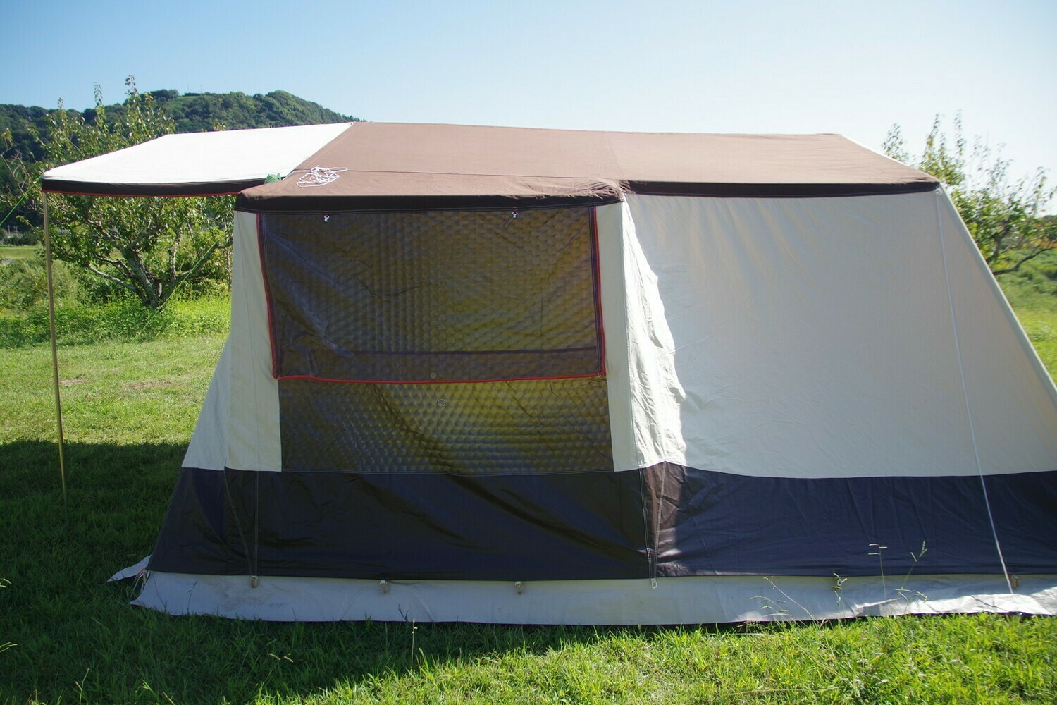 フランス幕 キャバノン シルビア5 美品 フルコットン ロッジテント