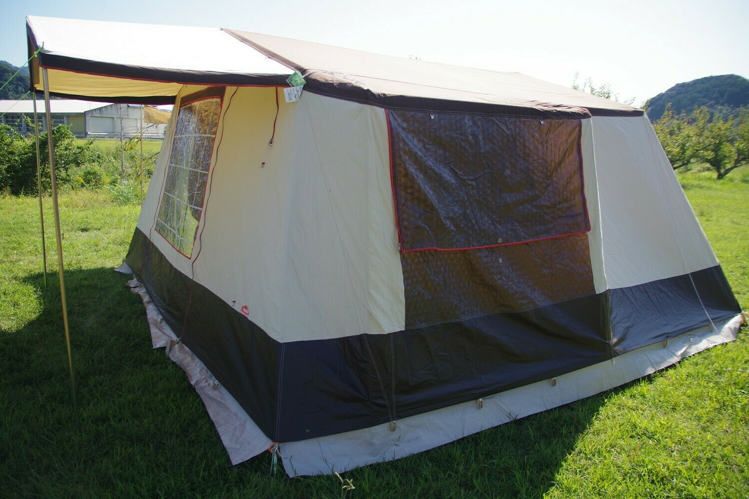 フランス幕 キャバノン シルビア5 美品 フルコットン ロッジテント