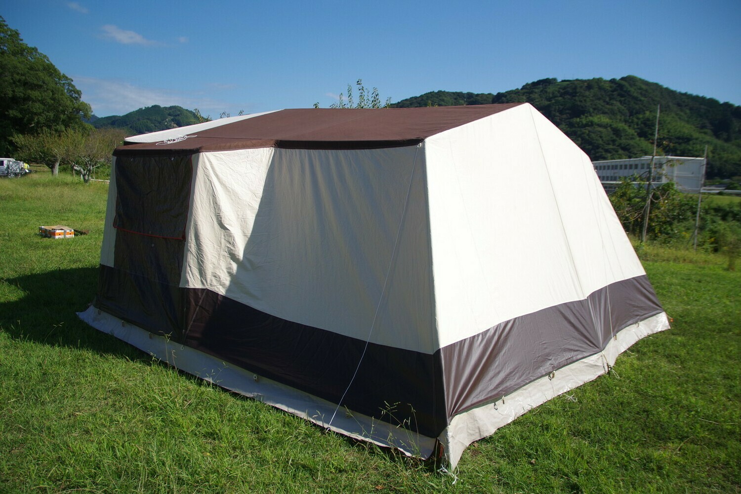 フランス幕 キャバノン シルビア5 美品 フルコットン ロッジテント