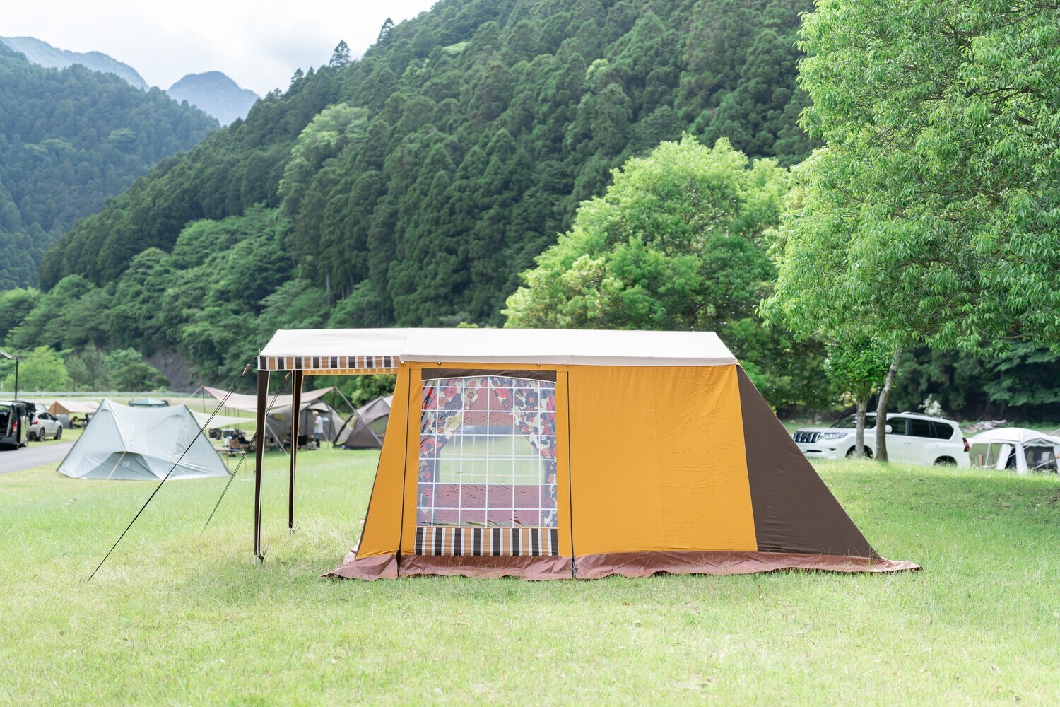 パジャマムーンオリジナルフルコットンロッジテントラクーン5