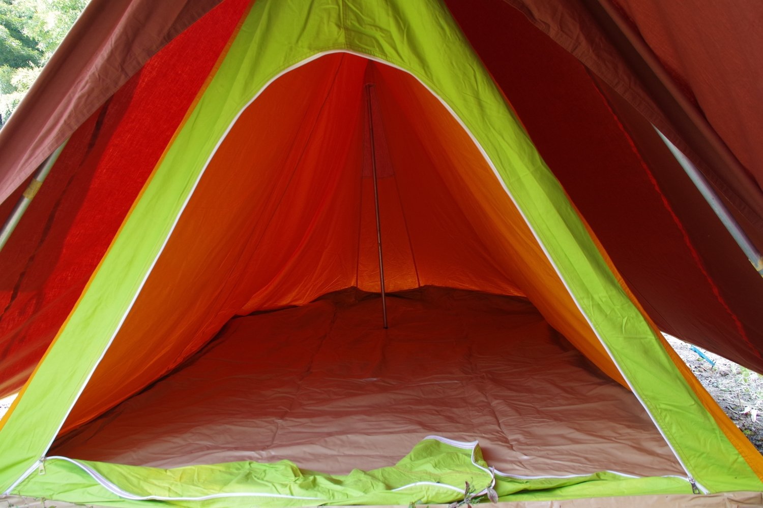 スクータリスト フルコットン ヴィンテージ幕 Ａ型テント HAWLEY NOMAD 3