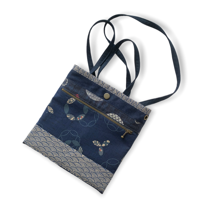 Zipper Pouch With Removable Shoulder Strap
