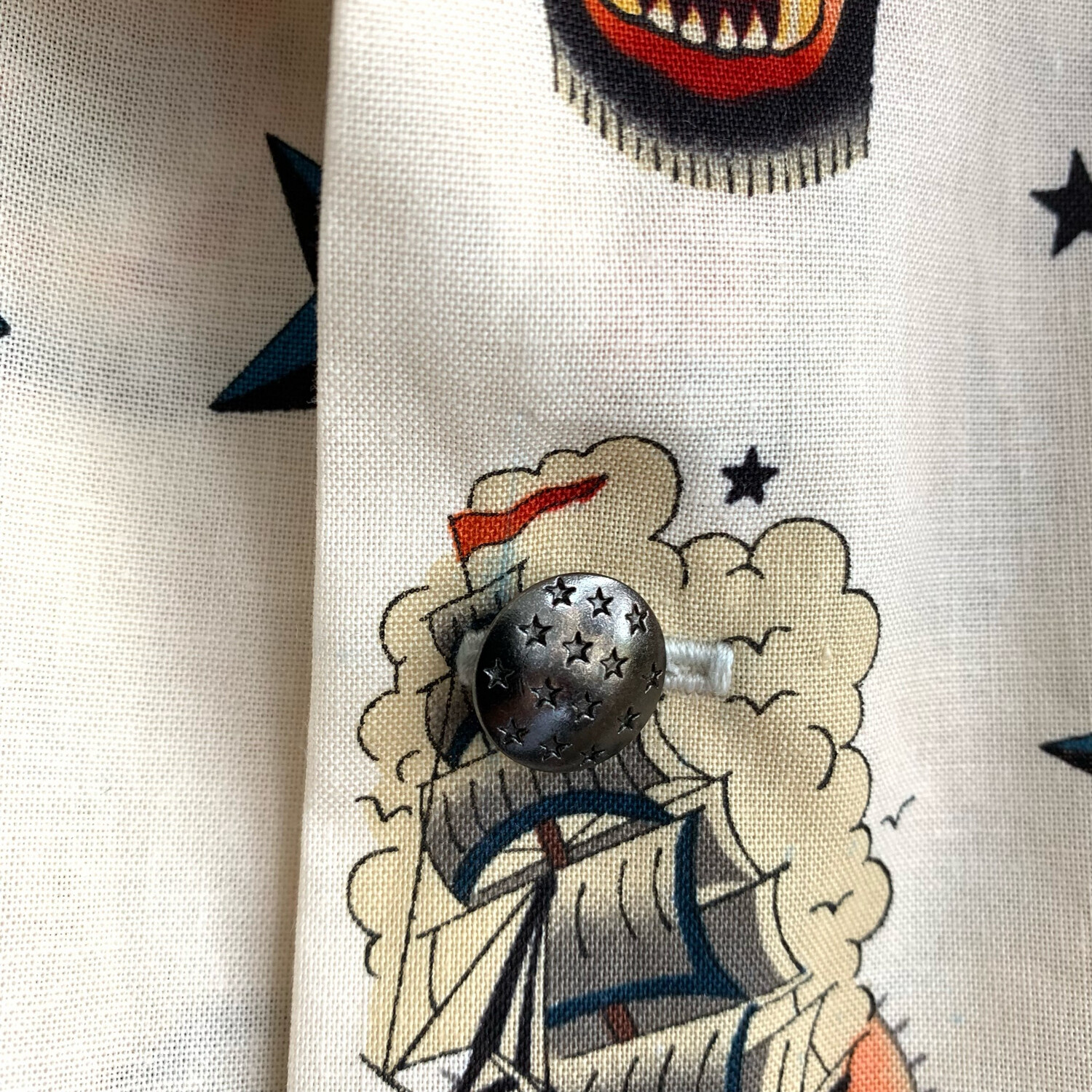 Hawaii Style Shirt Male Size M