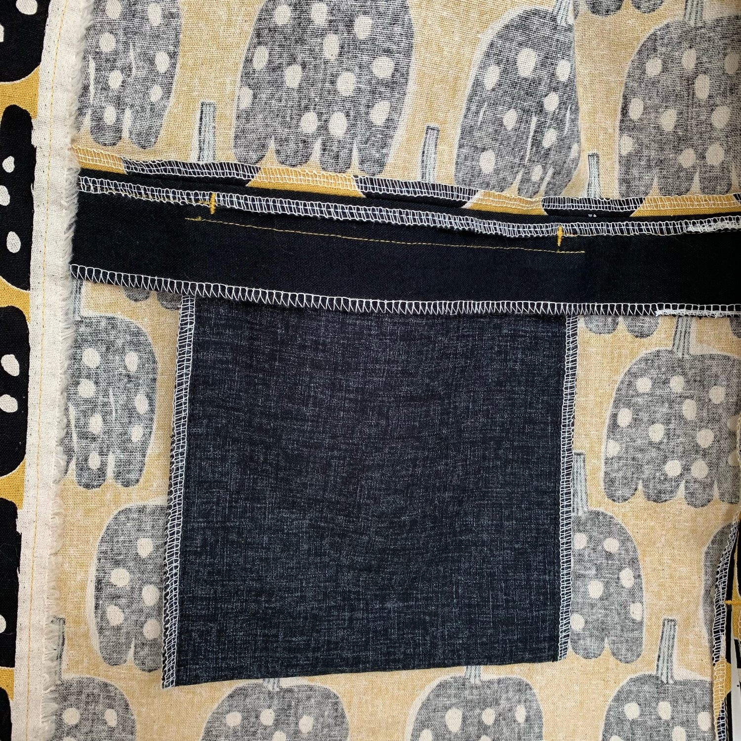 Kimono Style Outer With Three Quarter Sleeves - Cotton