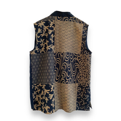 Haori Style Vest