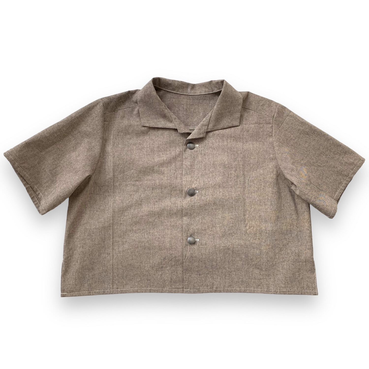 Short Hawaii Style Shirt Female Size L