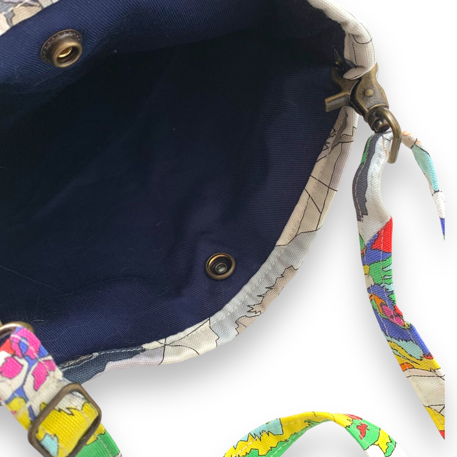 Zipper Pouch With Removable Shoulder Strap