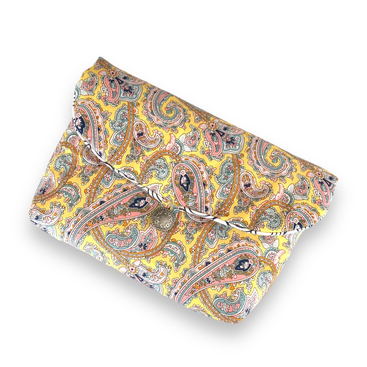 Flap Pouch With Inner Zipper Pocket