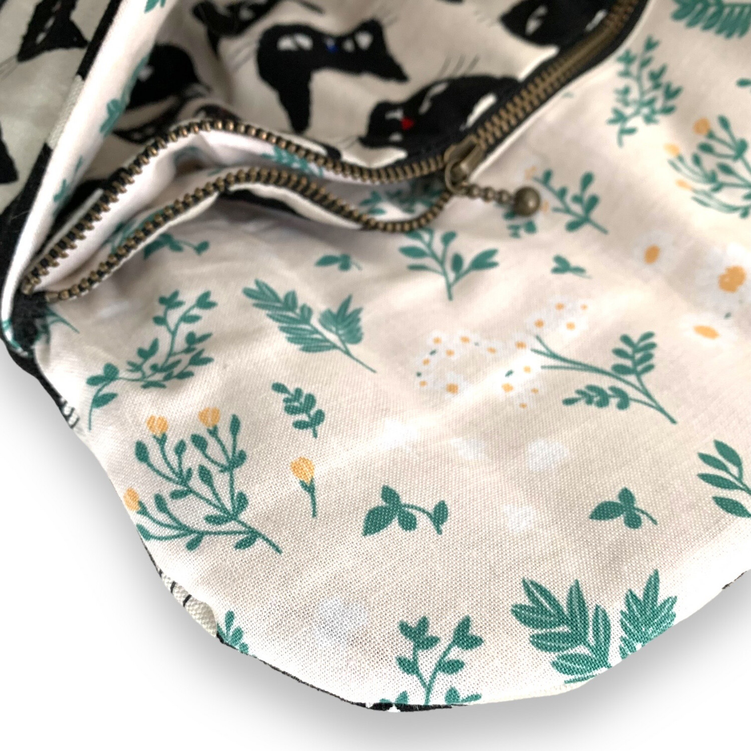 Flap Pouch With Inner Zipper Pocket