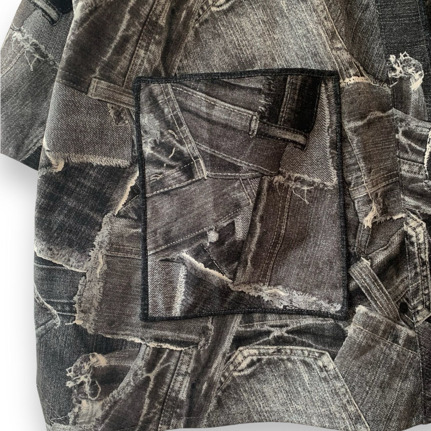 Kimono Style Outer With Three Quarter Sleeves - Cotton