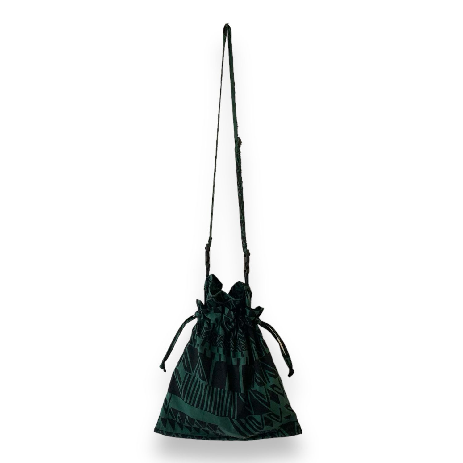 Drawstring Bag With Removable Shoulder Strap
