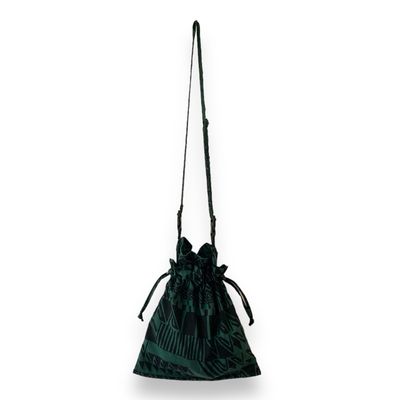 Drawstring Bag With Removable Shoulder Strap