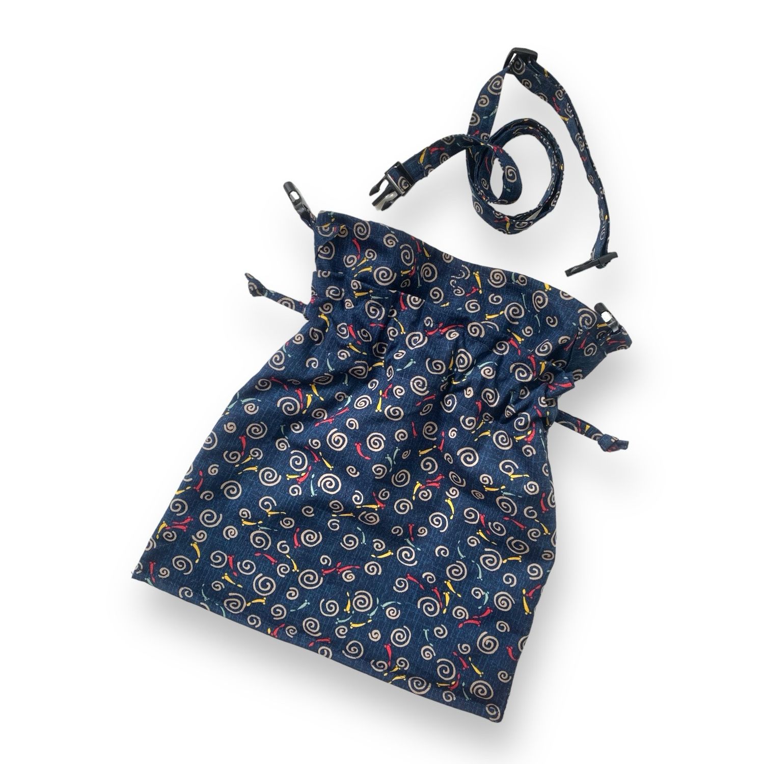 Drawstring Bag With Removable Shoulder Strap