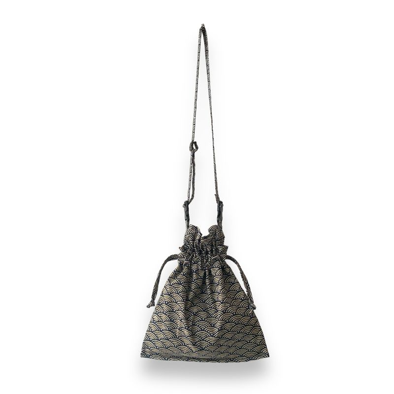 Drawstring Bag With Removable Shoulder Strap