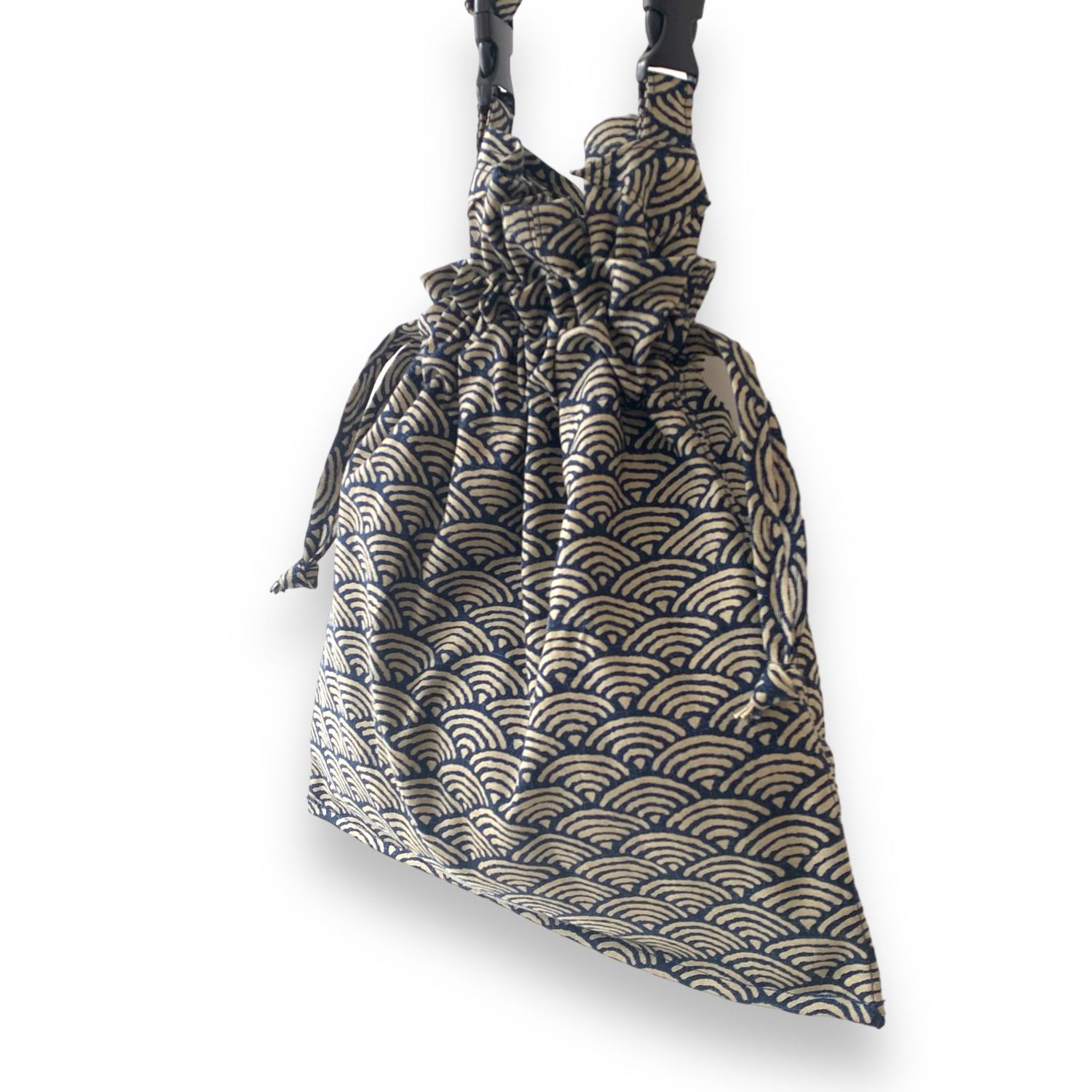 Drawstring Bag With Removable Shoulder Strap