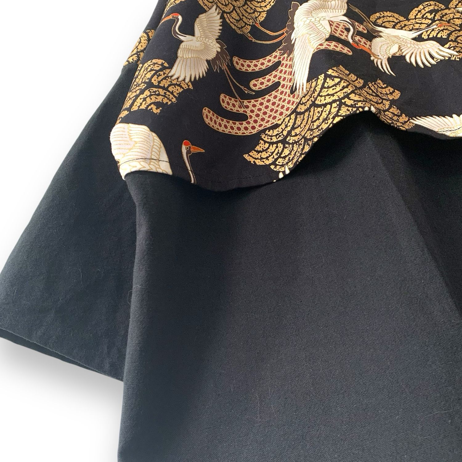 Kimono Style Outer With Three Quarter Sleeves - Cotton