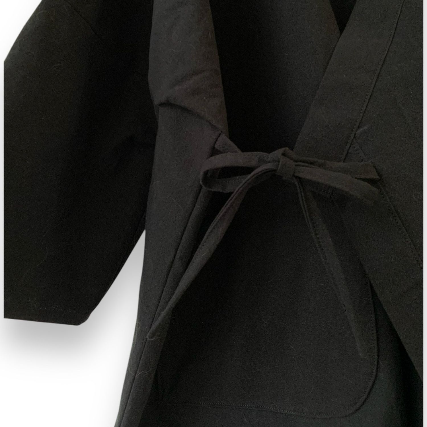 New Kimono Style Outer With Three Quarter Sleeves - Cotton