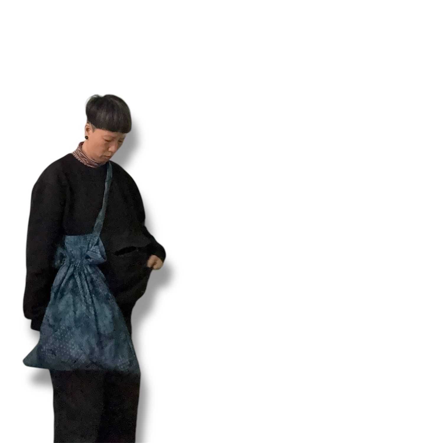 Big Drawstring Tote Bag