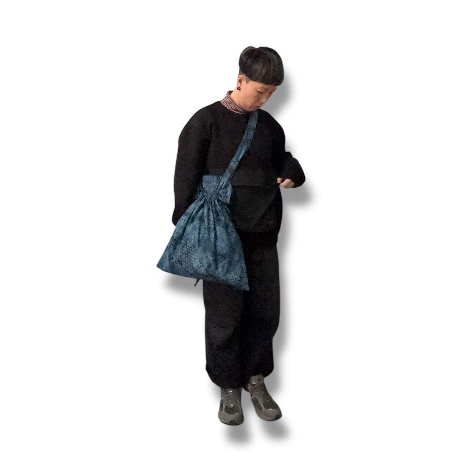 Big Drawstring Tote Bag