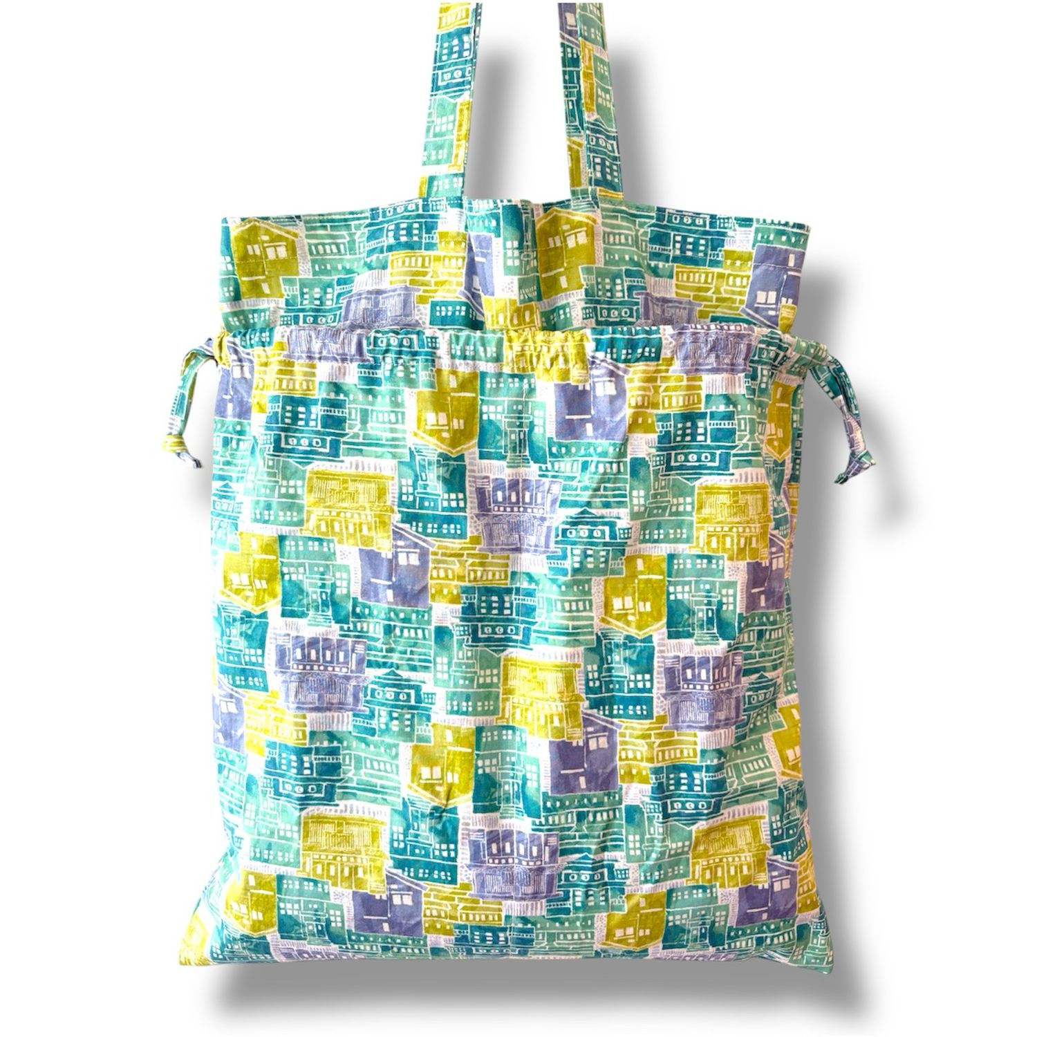 Big Drawstring Tote Bag