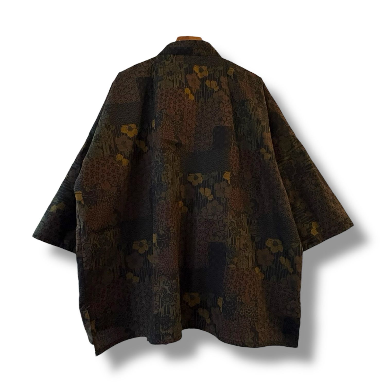 New Kimono Style Outer With Three Quarter Sleeves - Cotton