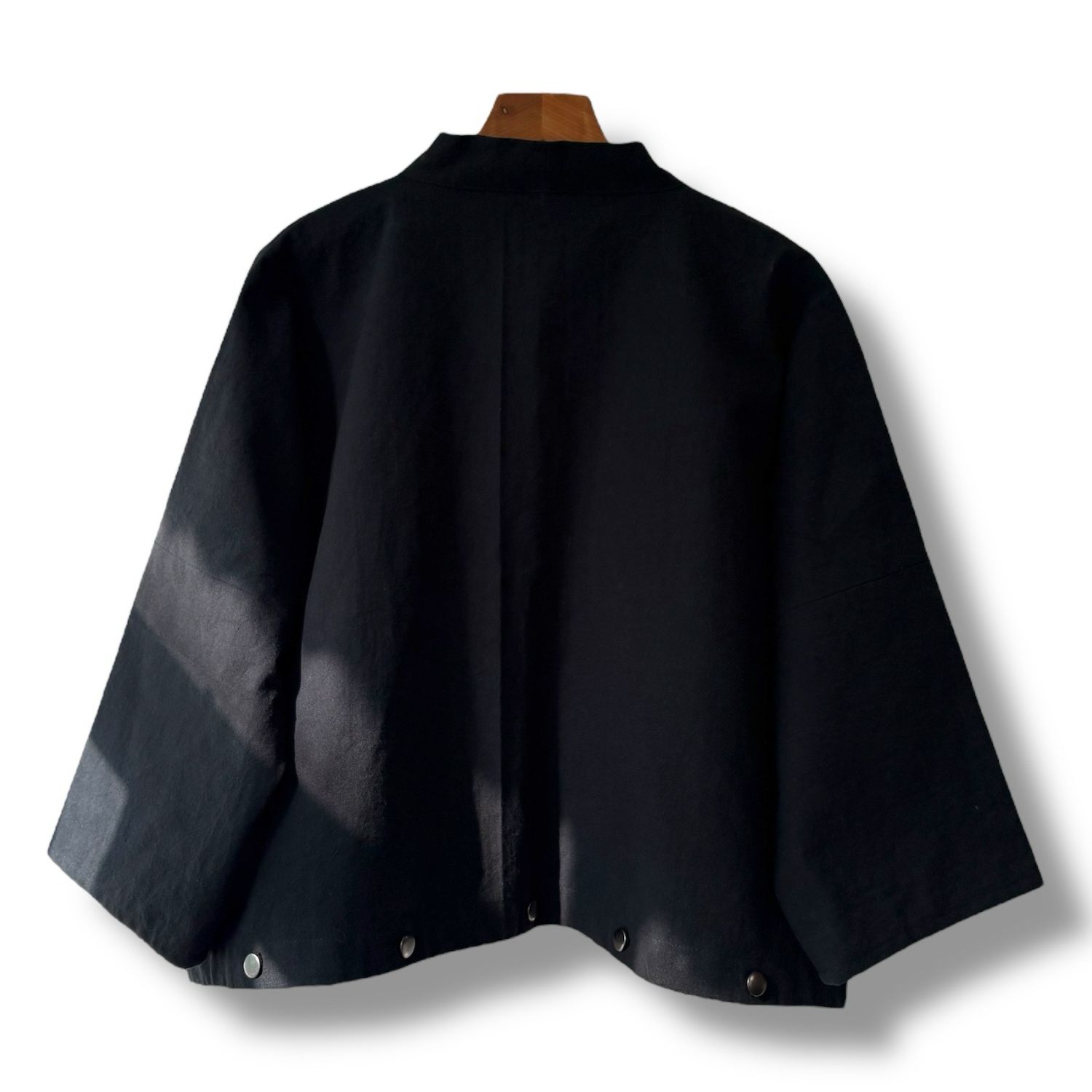 Kimono Style Outer With Three Quarter Sleeves - Cotton