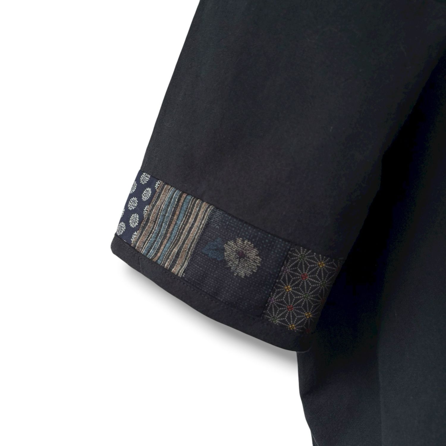 Kimono Style Outer With Three Quarter Sleeves - Cotton