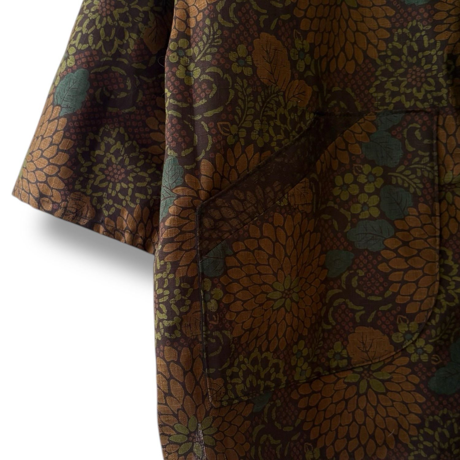 New Kimono Style Outer With Three Quarter Sleeves - Cotton