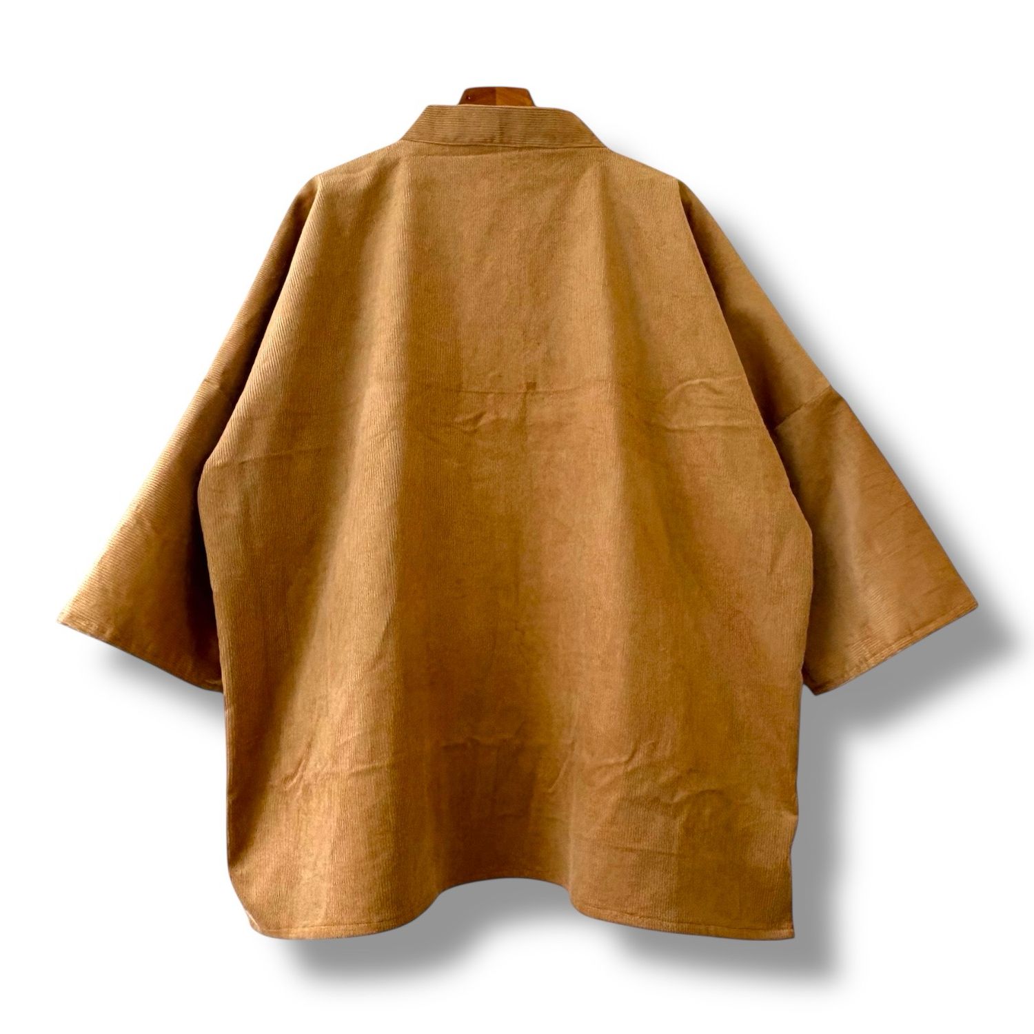 Kimono Style Outer With Three Quarter Sleeves - Corduroy