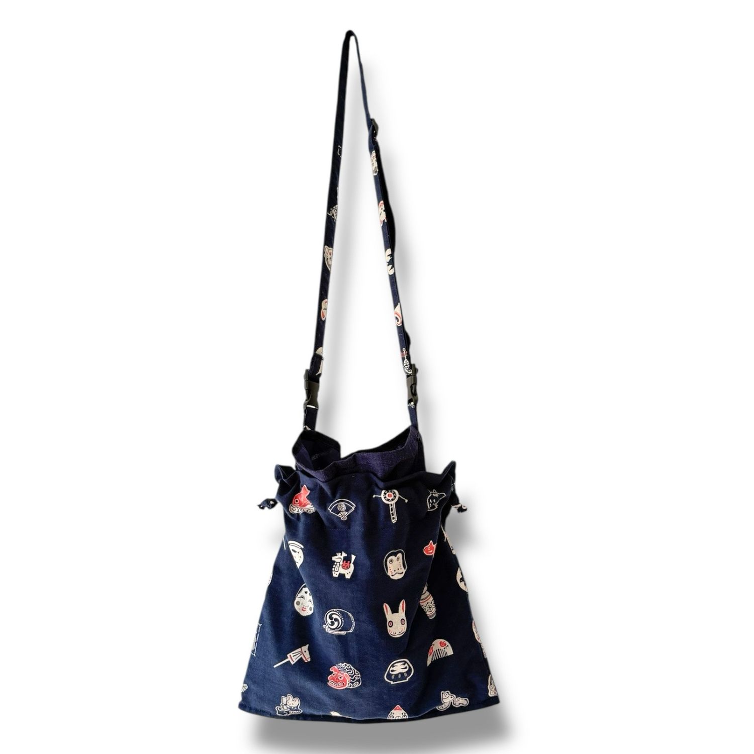 Drawstring Bag With Removable Shoulder Strap