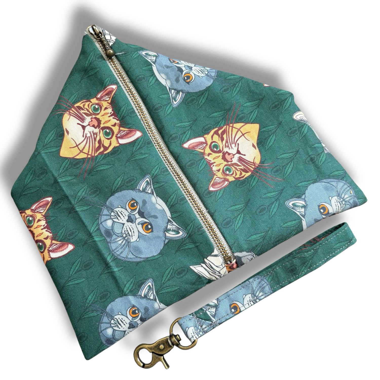 Triangle Zipper Pouch