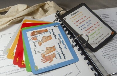 Sedating and Strengthening Acupoint Card Set (10 pack)