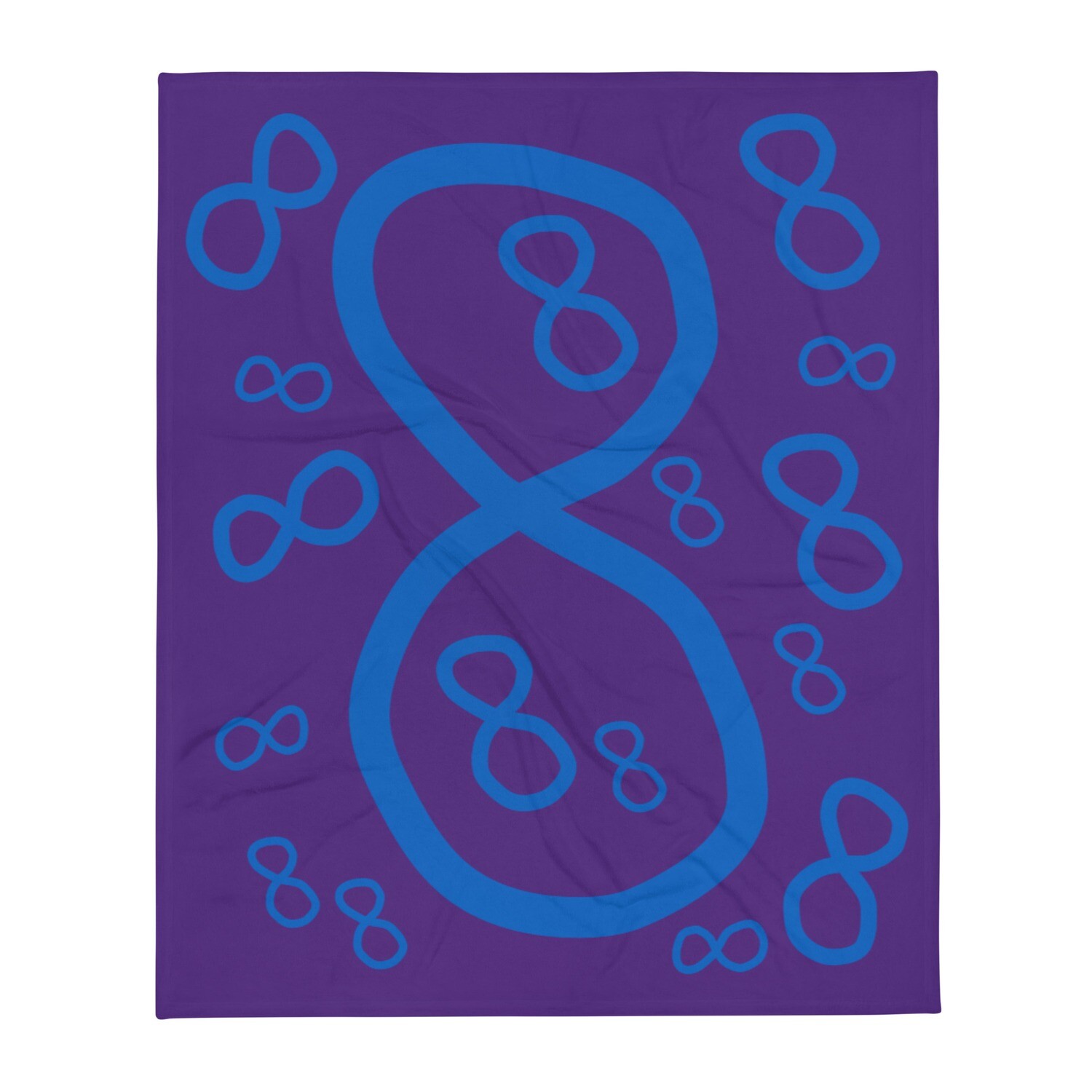 Throw Blanket (Purple/Blue)