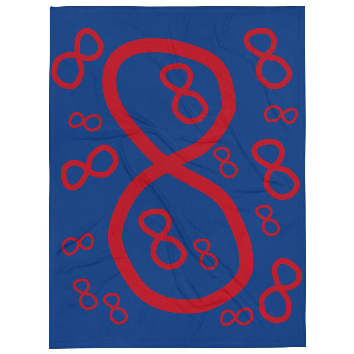 Throw Blanket (blue/red)