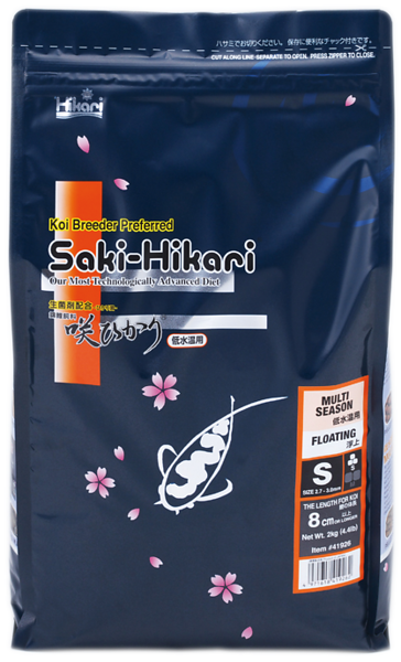 Saki Hikari Multi Season, Pellet Size: Small, Weight: 2Kg
