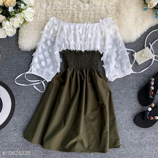 Stylish partywear dress
