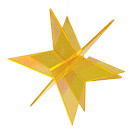 STELLA 3D gialla - grande