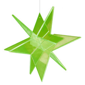 STELLA 3D verde - grande