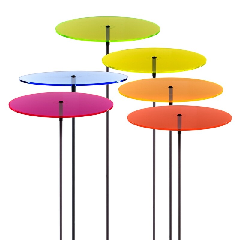 Fiori Luminosi Energia Luce Cazador Del Sol NEA - Fiore Luminoso Collettore Solare Rosso, Confezione Da 3 Pezzi Collettore Sole Nea