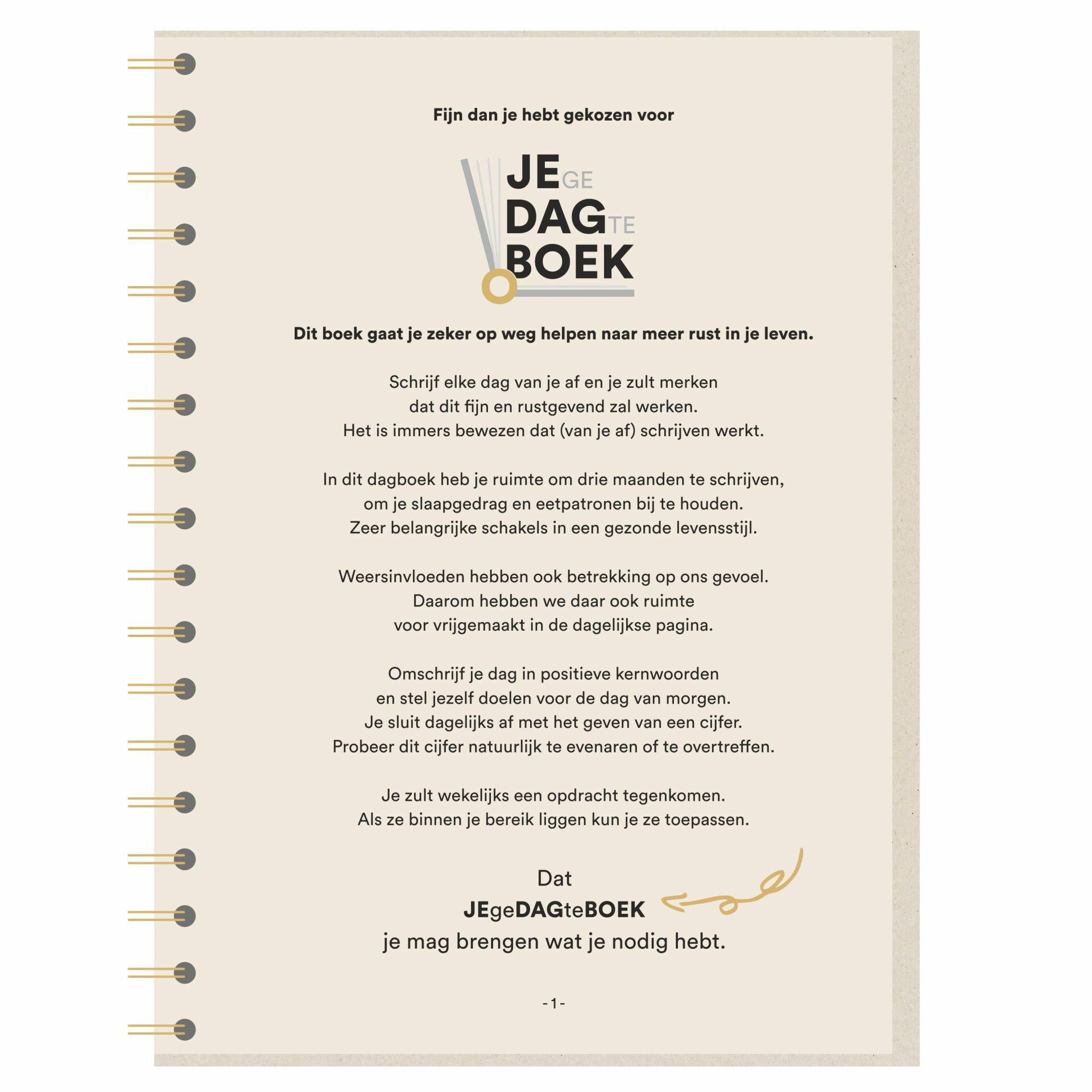 JEgeDAGteBOEK leer BRUIN