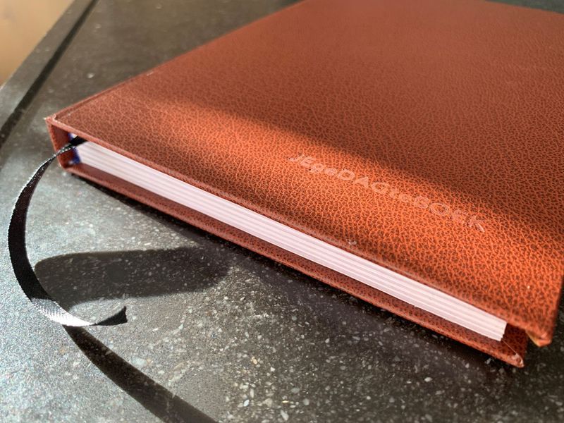 JEgeDAGteBOEK leer BRUIN