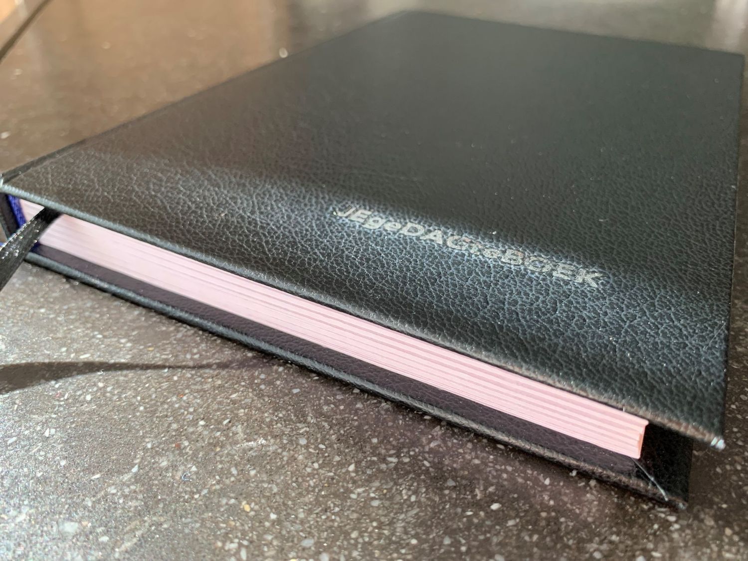JEgeDAGteBOEK leer ZWART