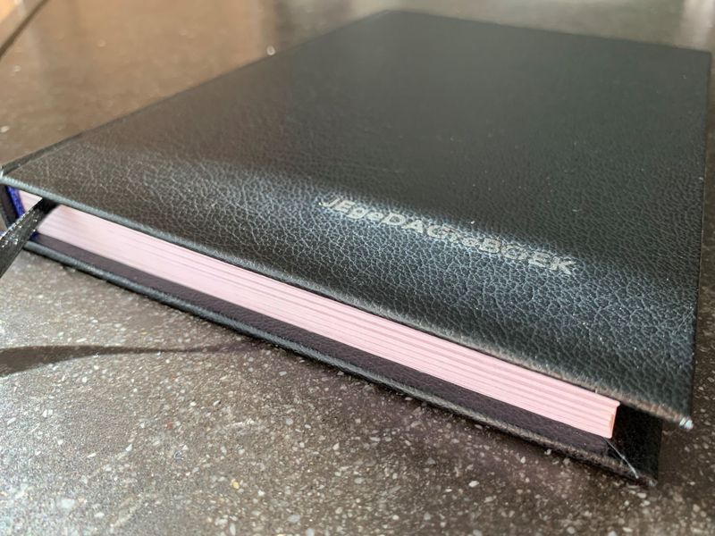 JEgeDAGteBOEK leer ZWART