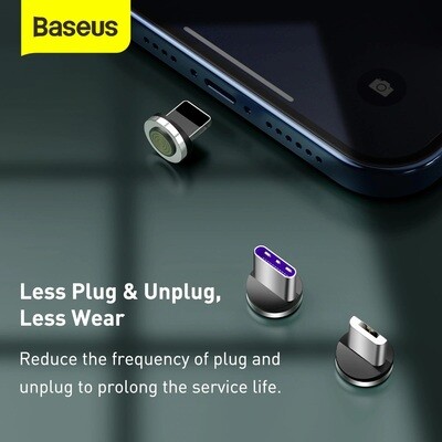 Cable Magnético Baseus - Tipo C, Micro-USB y iPhone