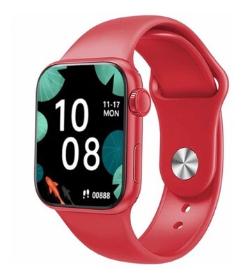 Smartwatch G500 Rojo Llamadas Notificaciones Inteligente
