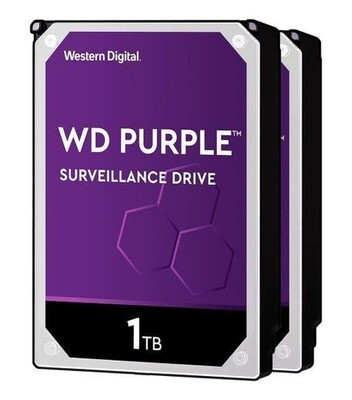 Disco Duro 1tb Wd Purple Western Almacenamiento Pc Kit 