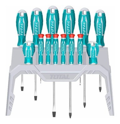 Set De Destornilladores 14 Unidades Total Tools
